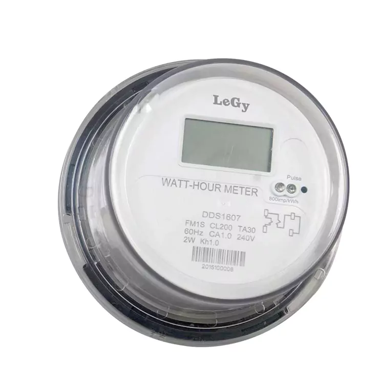 Contatore di energia monofase con presa ANSI
