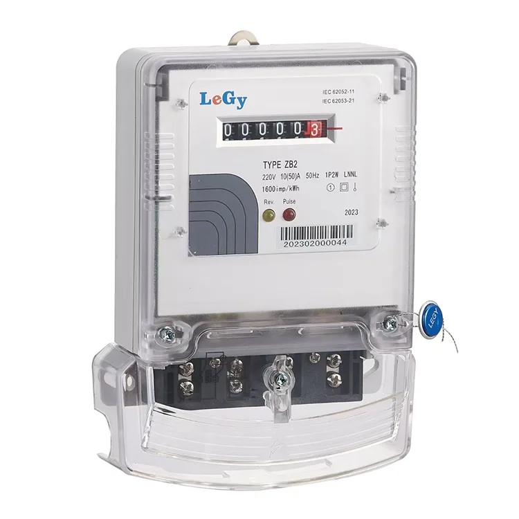 Contatore di energia elettronico kWh monofase
