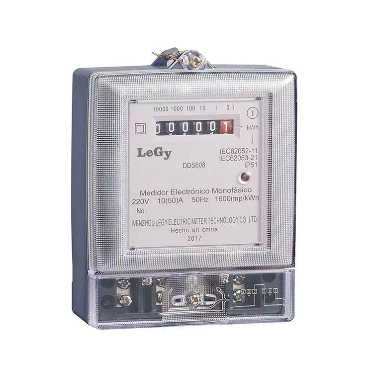 Contatore di energia intelligente RS485 monofase