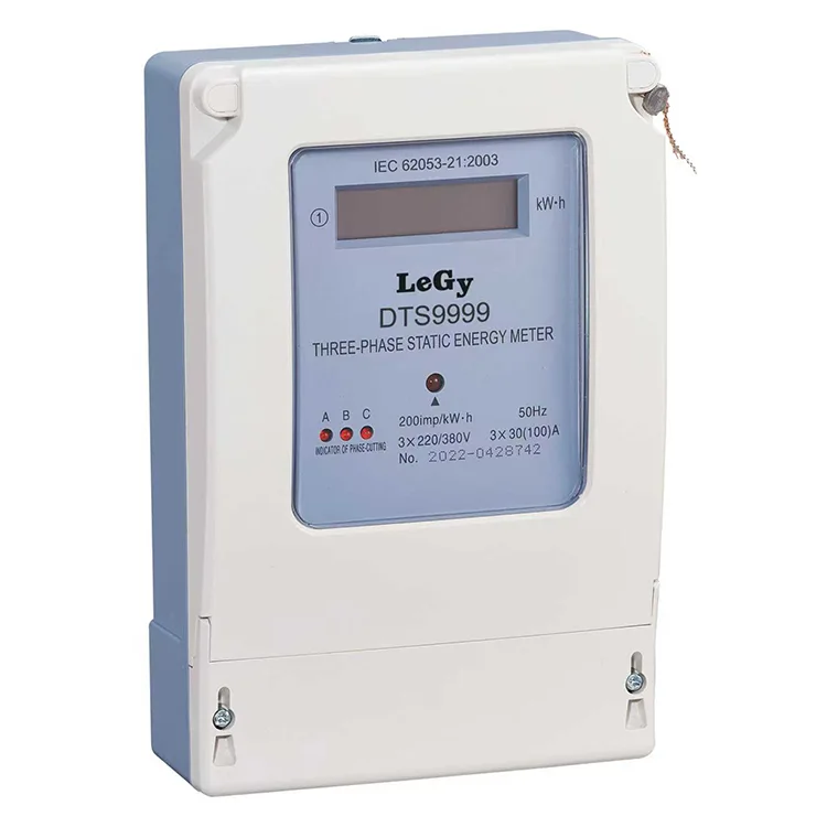 Contatore di energia elettronico kWh trifase